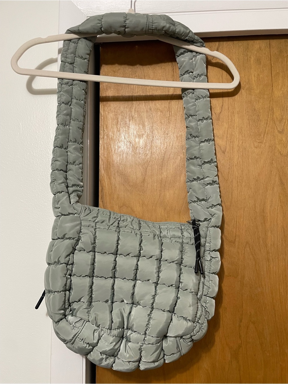 FP Movement Quilted Baby Caryall Sling Bag, Stone Sage, NWOT - Picture 3 of 11